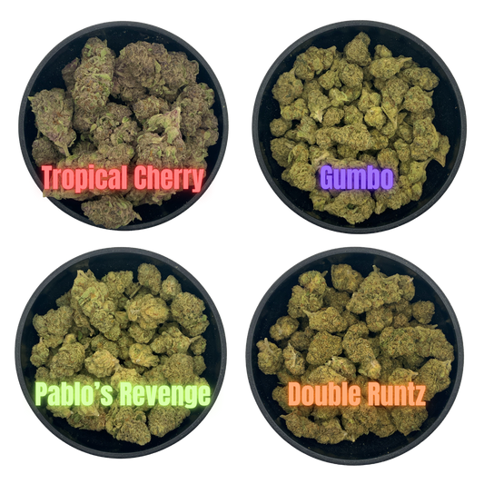 Greenhouse Flower Variety Pack (4 Strains)