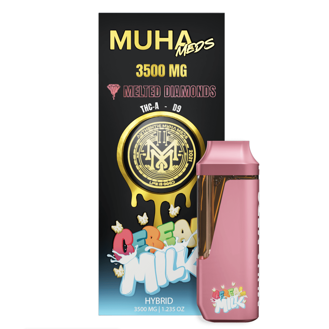 3.5g Live Resin Muha Meds Cart — Cereal Milk