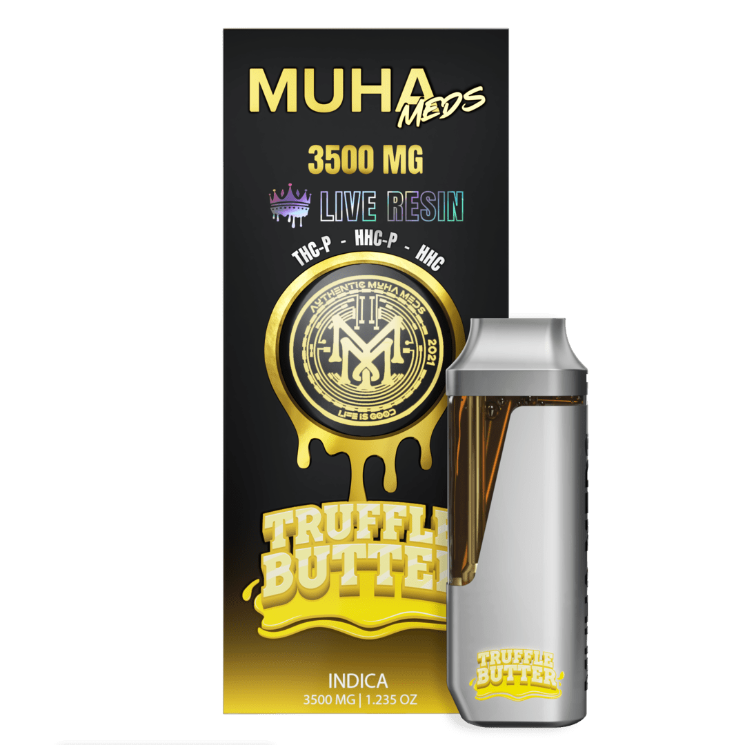 3.5g Live Resin Muha Meds Cart — Truffle Butter