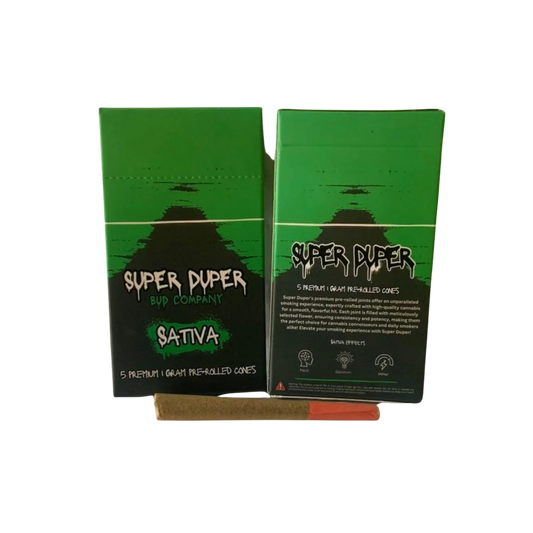 Super THCA Sativa Gary Payton Indoor Pre-Rolls (Five Pack)