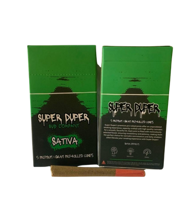 Super THCA Sativa Gary Payton Indoor Pre-Rolls (Five Pack)