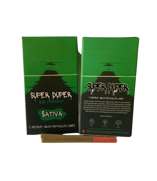 Super THCA Sativa Gary Payton Indoor Pre-Rolls (Five Pack)