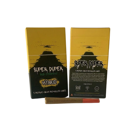 Super THCA Hybrid Tokyo Snow Indoor Pre-Rolls (Five Pack)