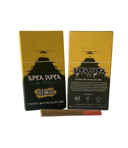 Super THCA Hybrid Tokyo Snow Indoor Pre-Rolls (Five Pack)
