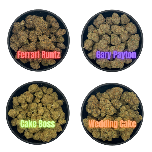 Indoor Flower Variety Pack (4 Strains)